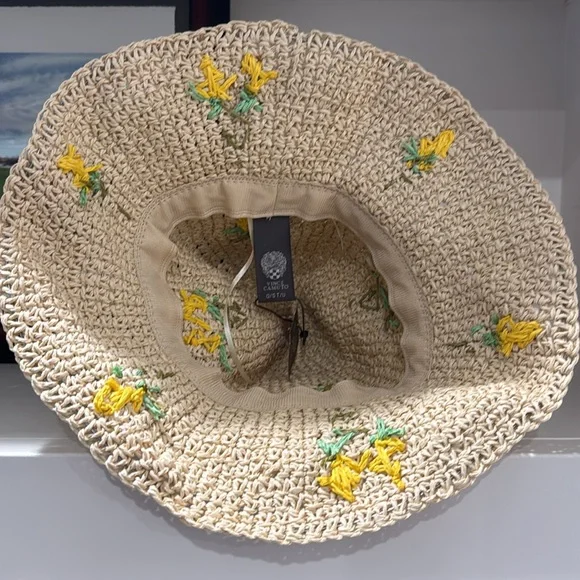 Vince Camuto Lemon Hat - Picture 2 of 2